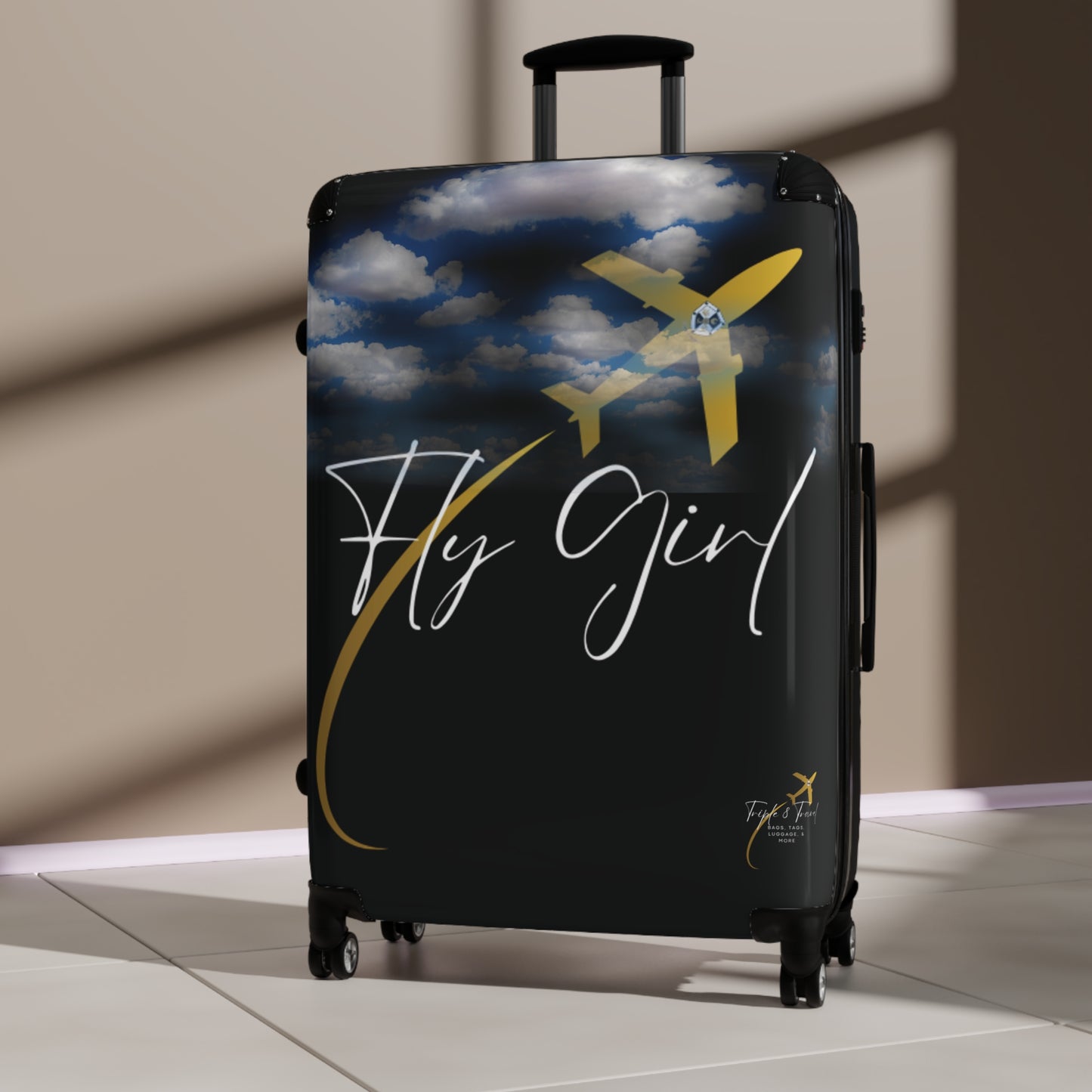 Fly Girl Travel Suitcase - Stylish Luggage