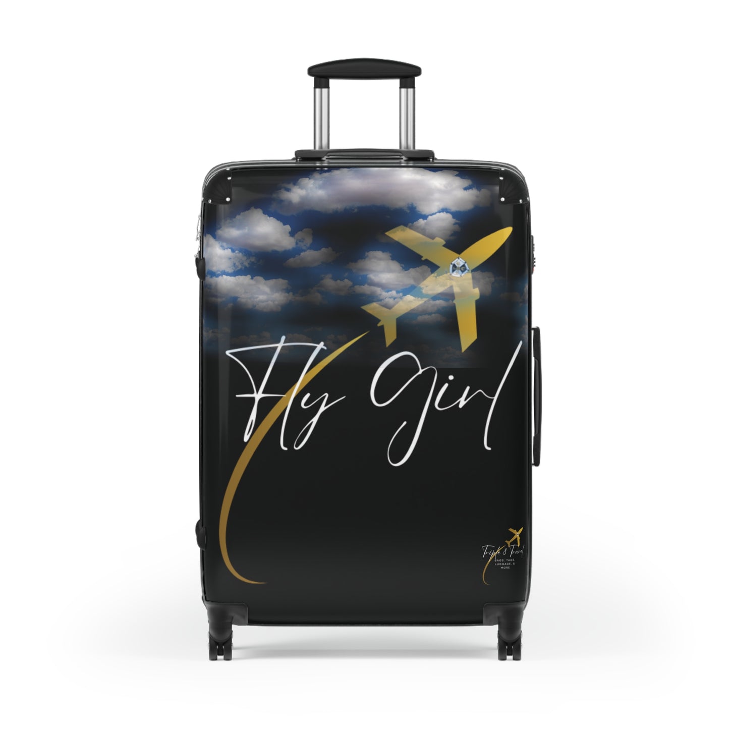Fly Girl Travel Suitcase - Stylish Luggage