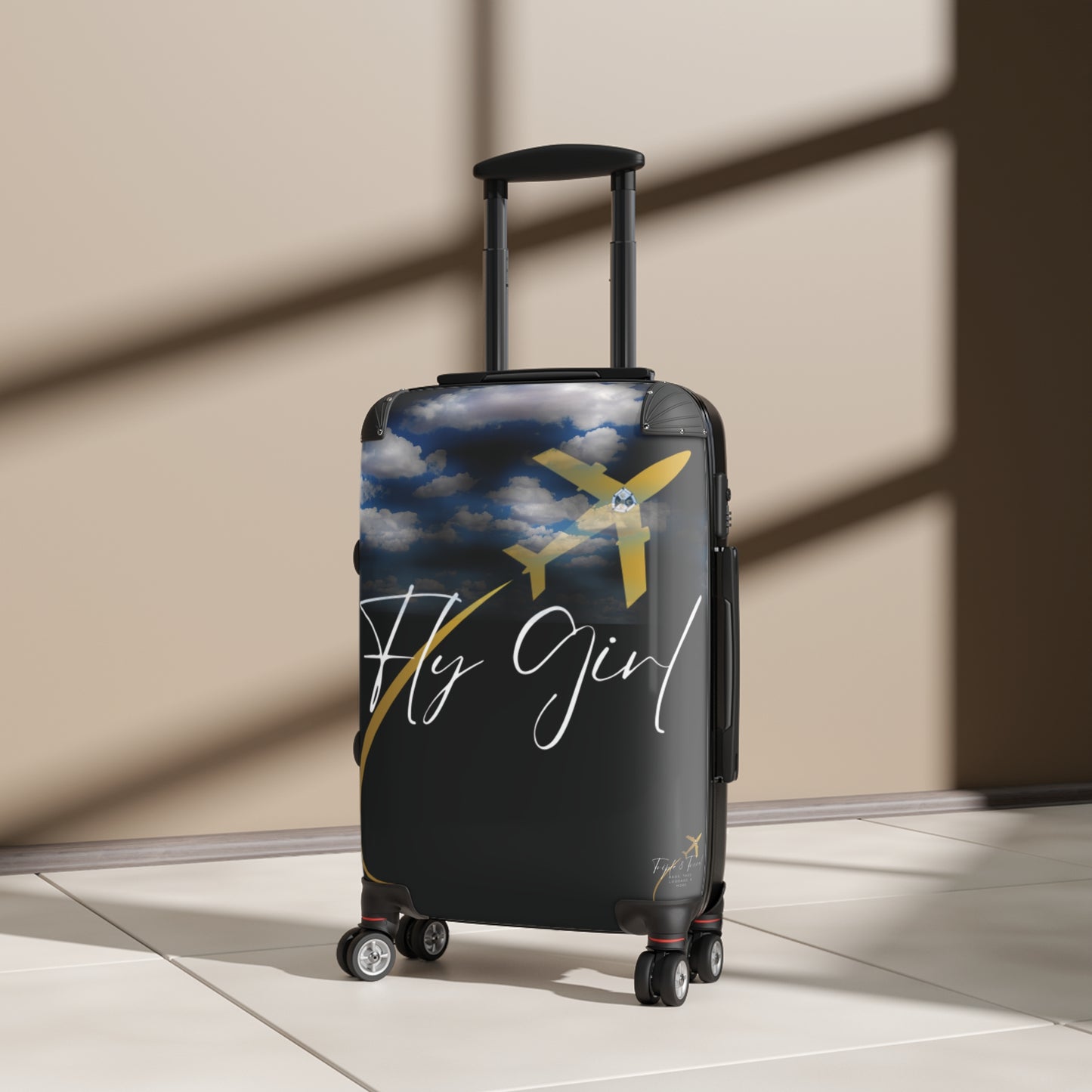 Fly Girl Travel Suitcase - Stylish Luggage