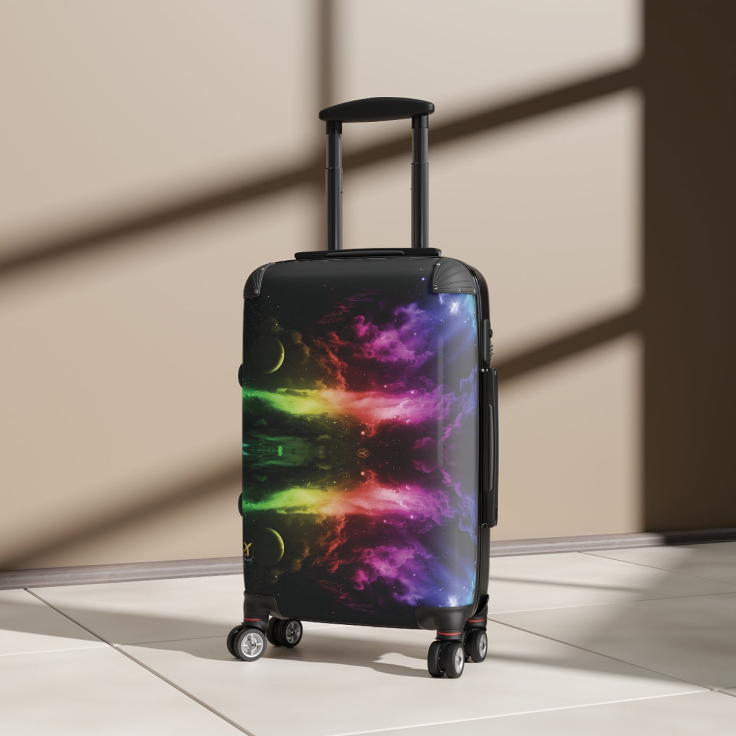 Cosmic Galaxy Suitcase - Stylish Luggage for Travel Enthusiasts