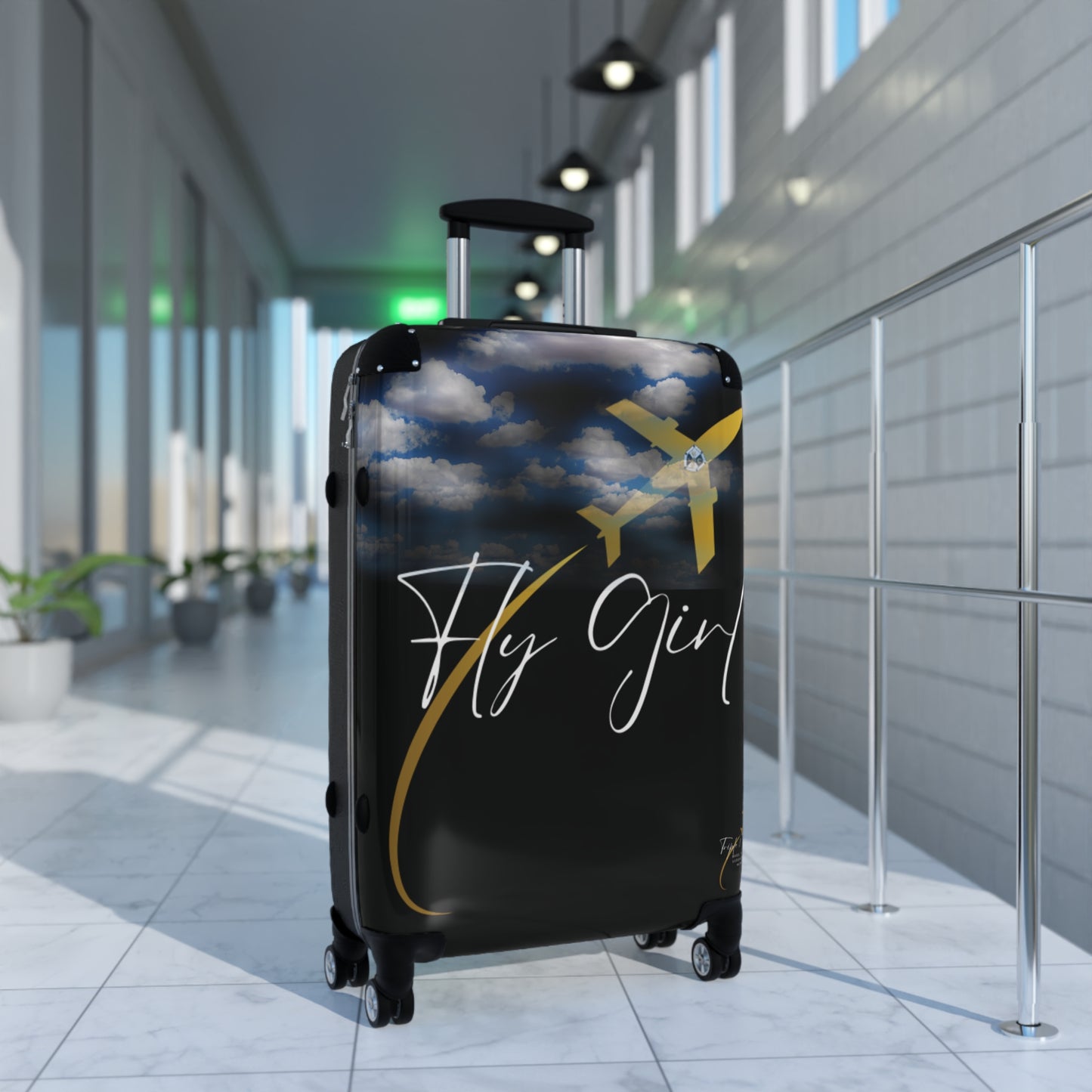 Fly Girl Travel Suitcase - Stylish Luggage