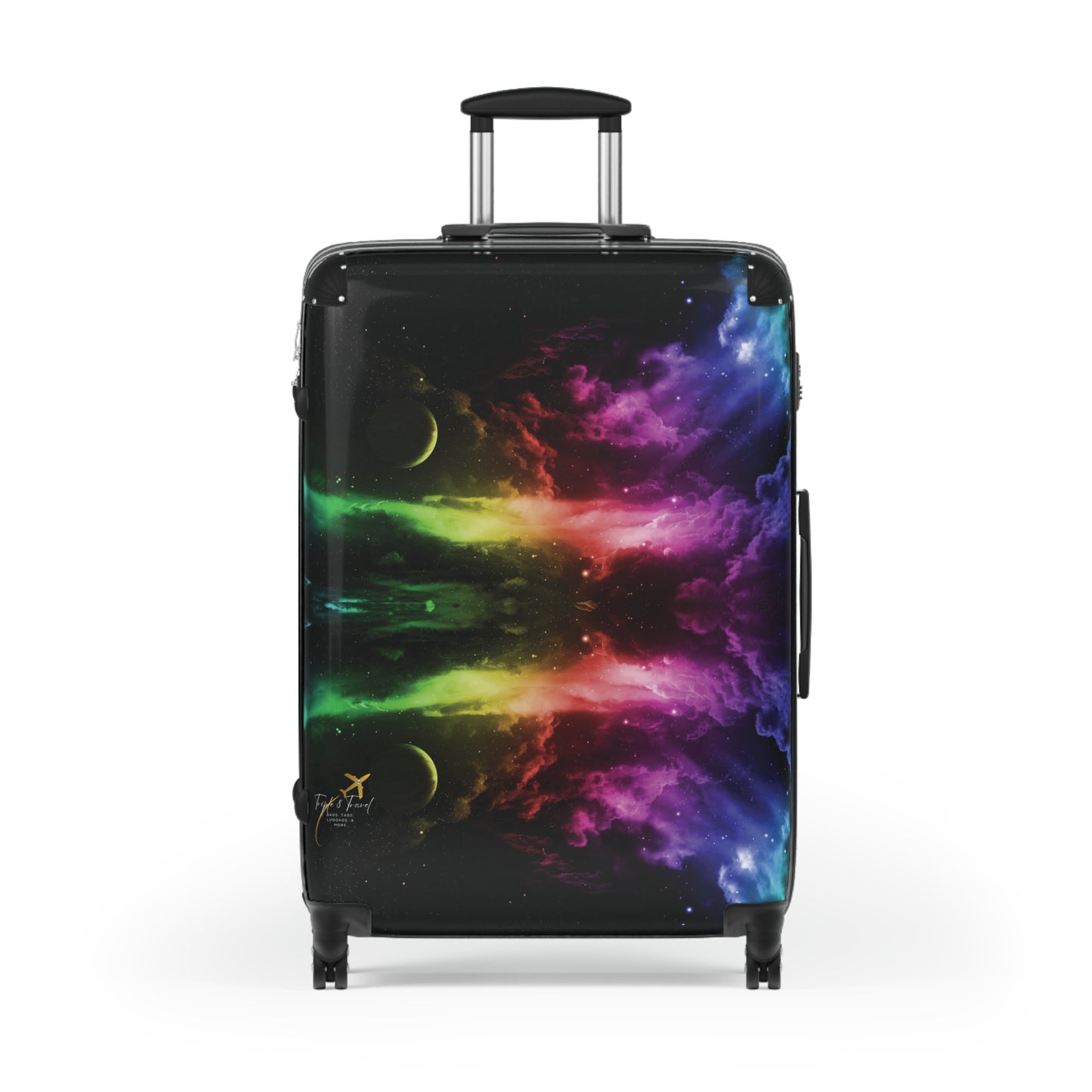 Cosmic Galaxy Suitcase - Stylish Luggage for Travel Enthusiasts