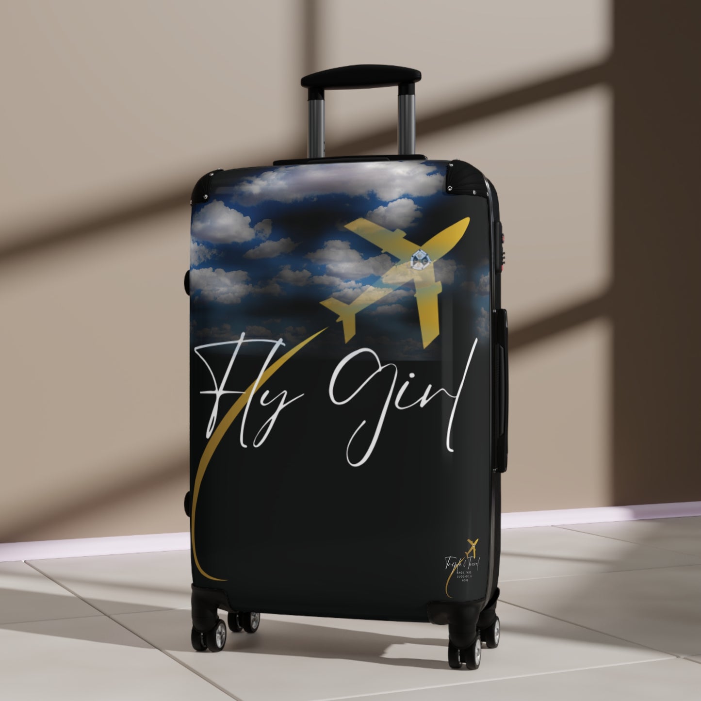 Fly Girl Travel Suitcase - Stylish Luggage