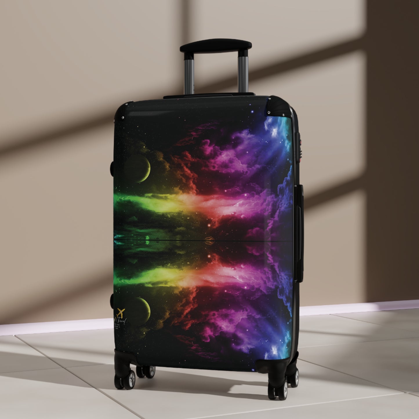 Cosmic Galaxy Suitcase - Stylish Luggage for Travel Enthusiasts