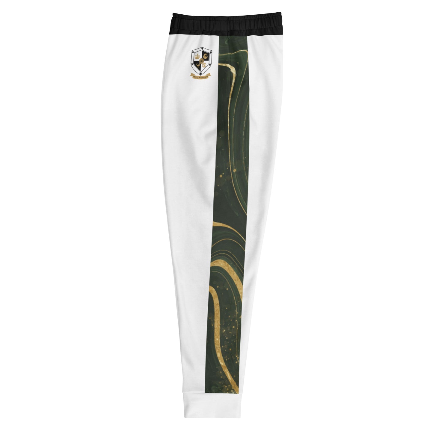 8xquiZit Collection T8T Green Luxury Men's Joggers - White