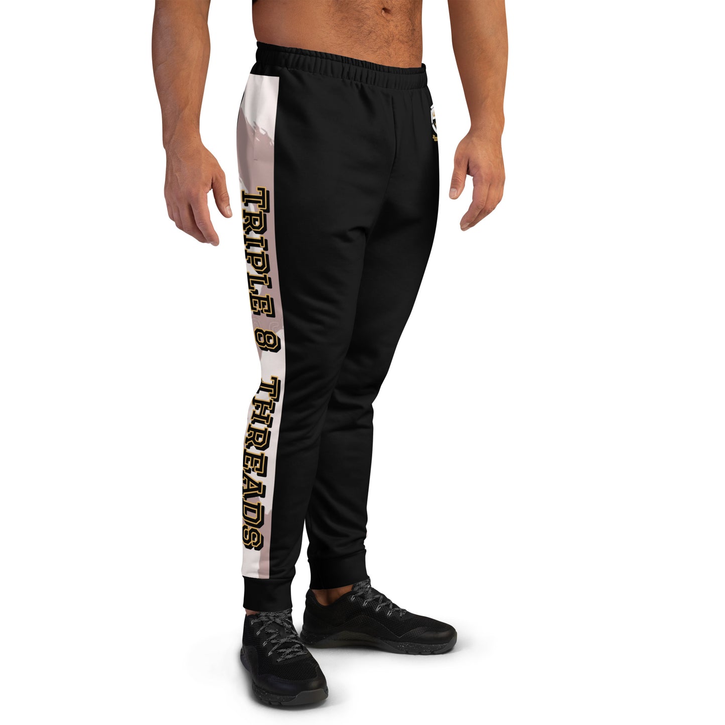 8xquiZit Collection T8T Pynk Slaymingo Men's Joggers - Black
