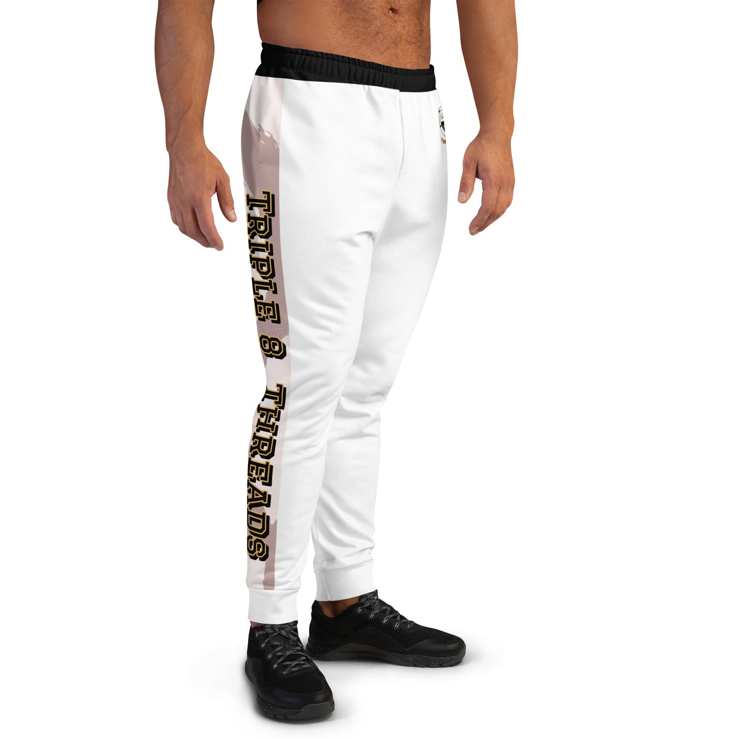 8xquiZit Collection T8T Pynk Slaymingo Men's Joggers - White