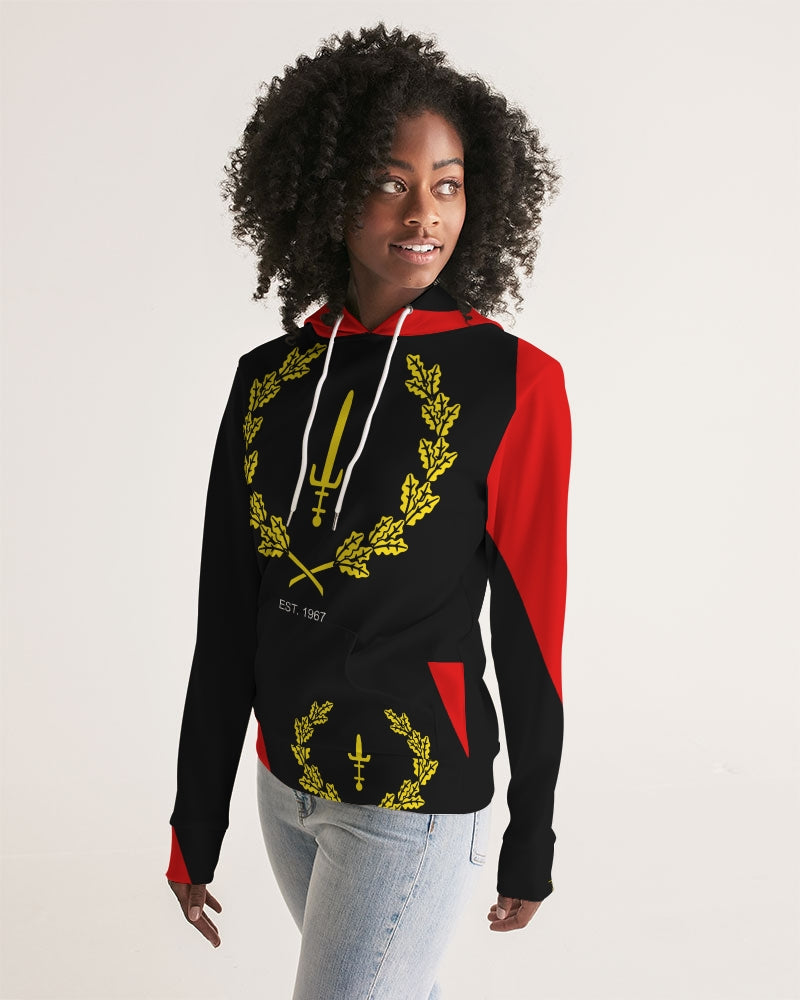Black American Heritage Flag Women's Hoodie