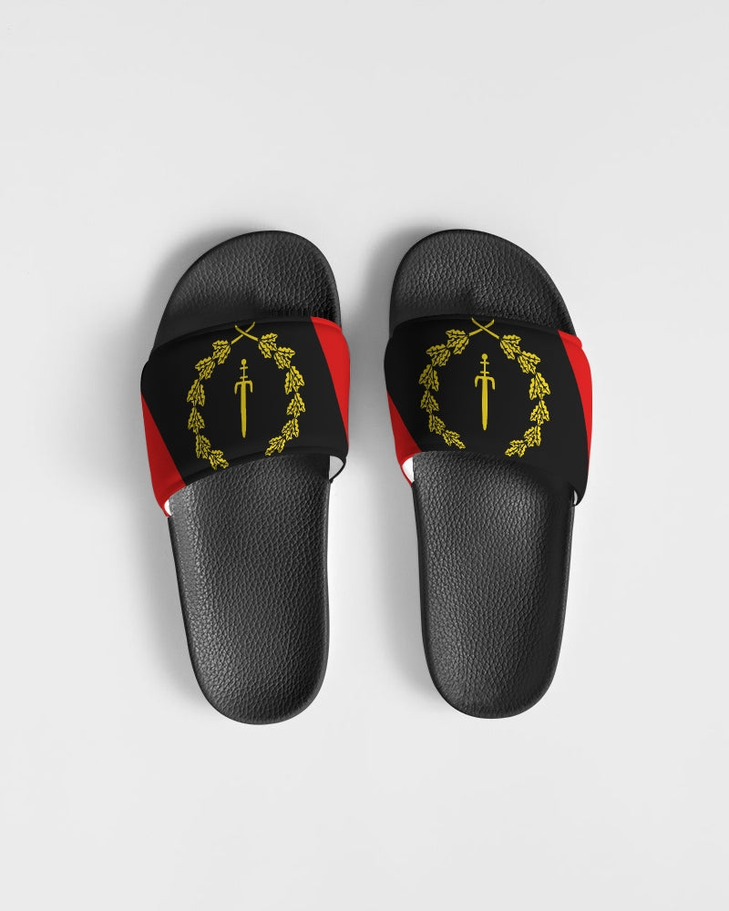 Black American Heritage Flag Men's Slide Sandal