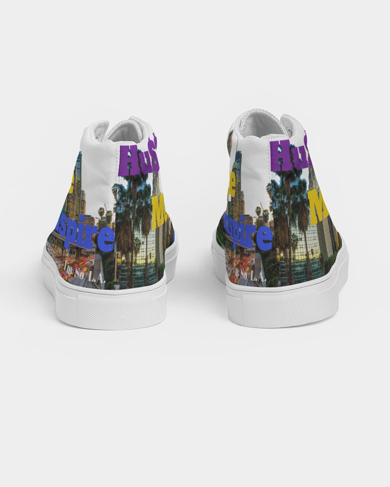 HMI RYC LA - Kicks Men's Hightop Canvas Shoe