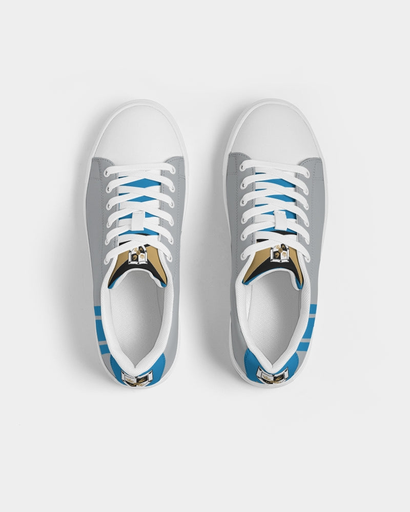T8T Prosperity Shield - Lion Stripe Men's Faux-Leather Sneaker