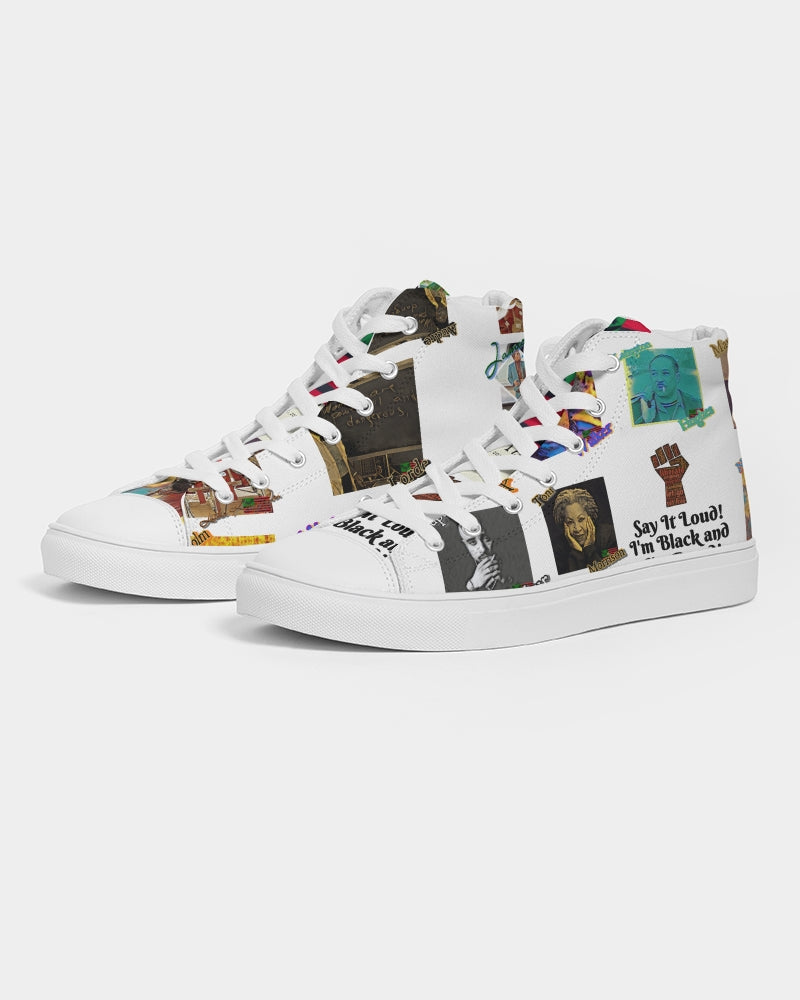 The Knowledge Men's Hightop Canvas Shoe