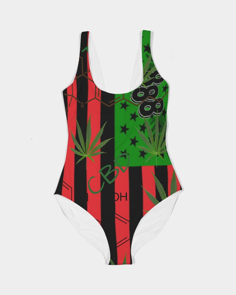 The Molecular Structure- T8T Women's One-Piece Swimsuit