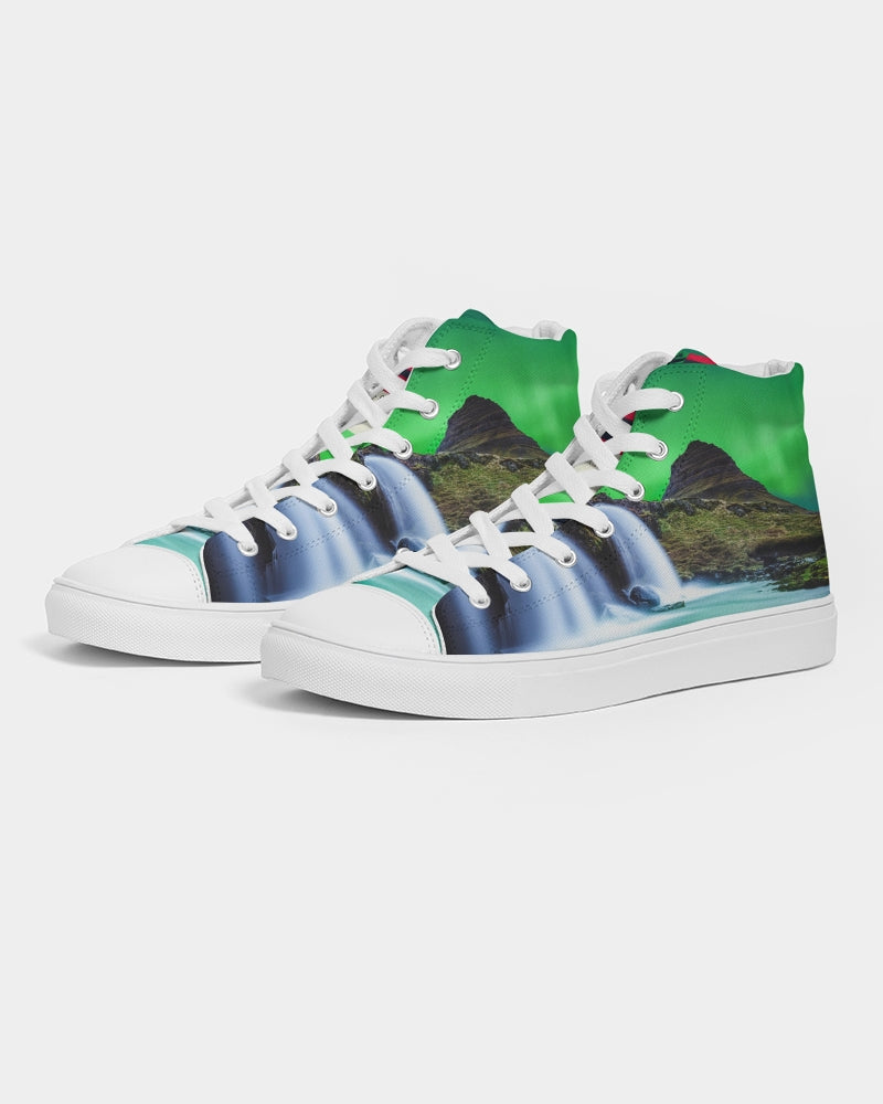 Believing is Seeing Men's Hightop Canvas Shoe
