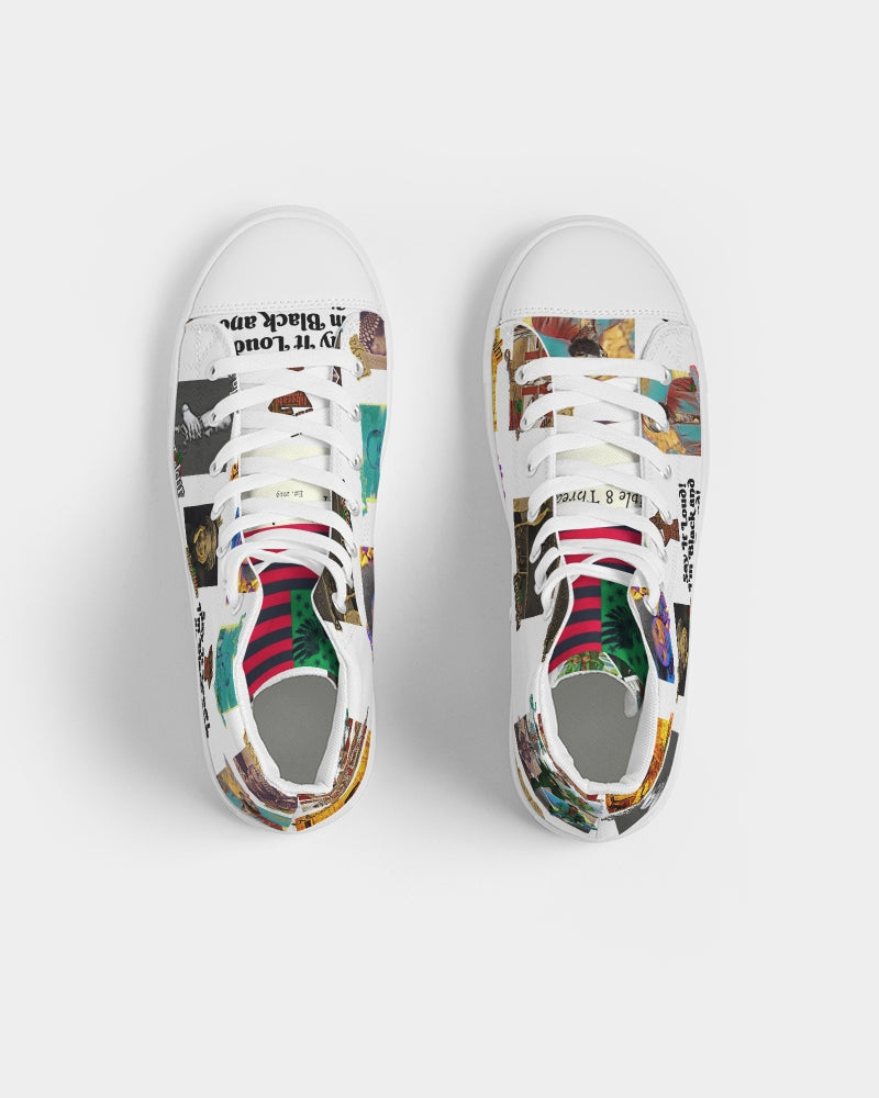 The Knowledge Men's Hightop Canvas Shoe