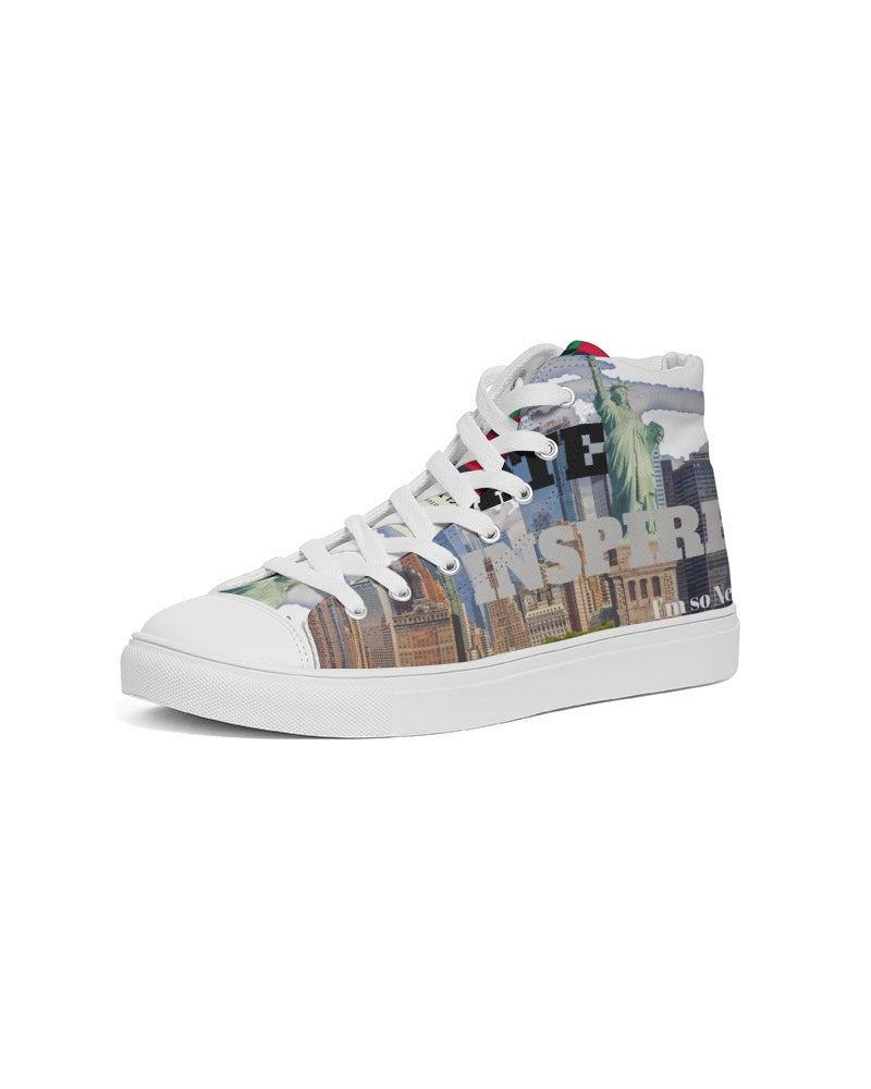 HMI RYC NY- Kicks Men's Hightop Canvas Shoe