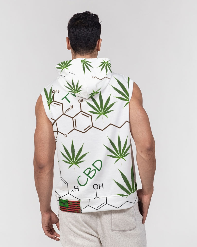 Have Focus Hussle 2 Men's Premium Heavyweight Sleeveless Hoodie