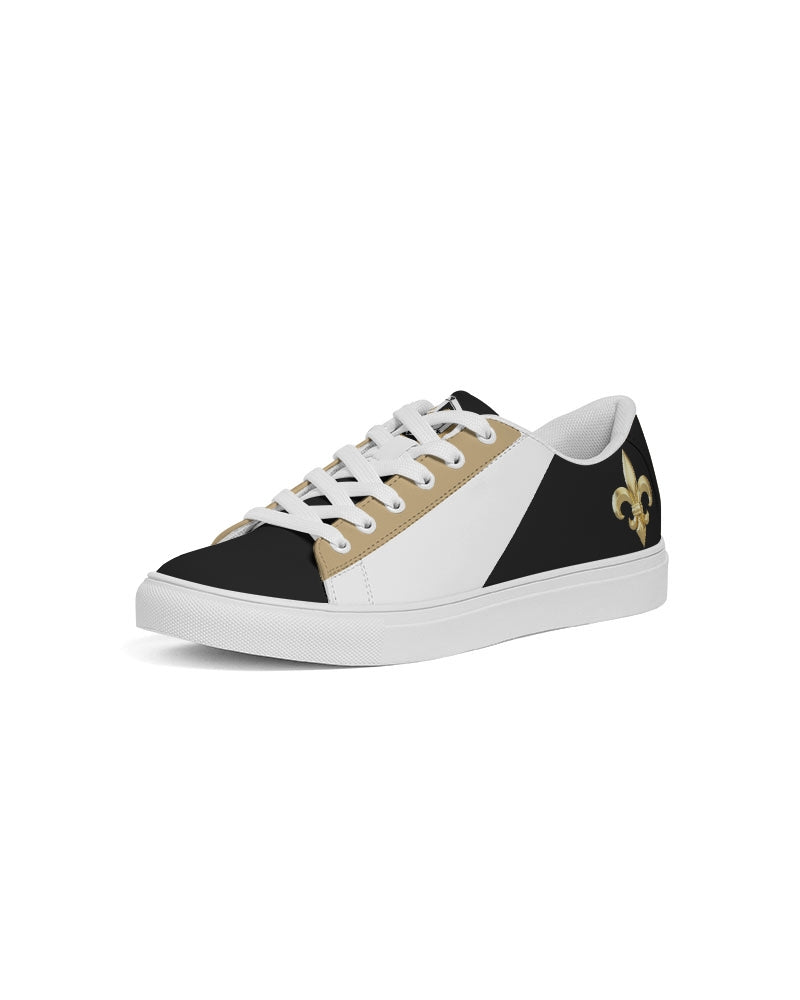 T8T Prosperity Shield - Fleur de Lis Saints Gold N Black Sneaker