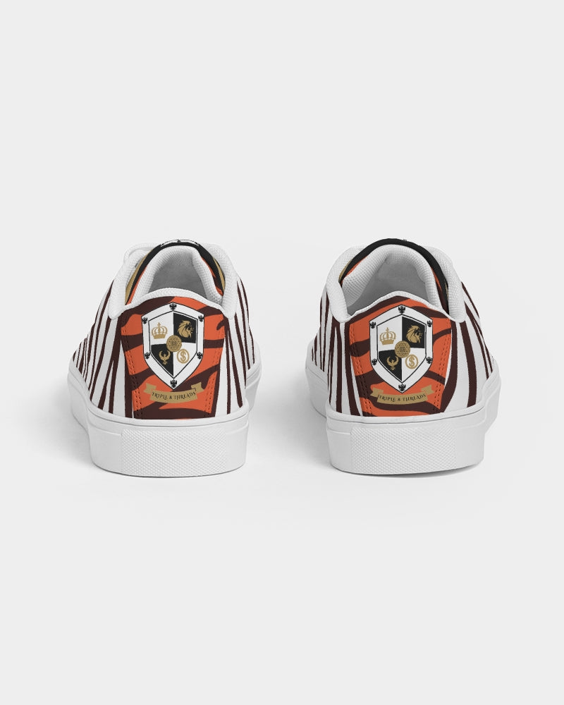 T8T Prosperity Shield - White Bengal Stripes Bengals Sneaker