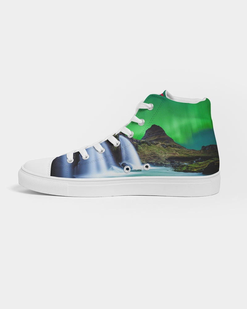 Believing is Seeing Men's Hightop Canvas Shoe