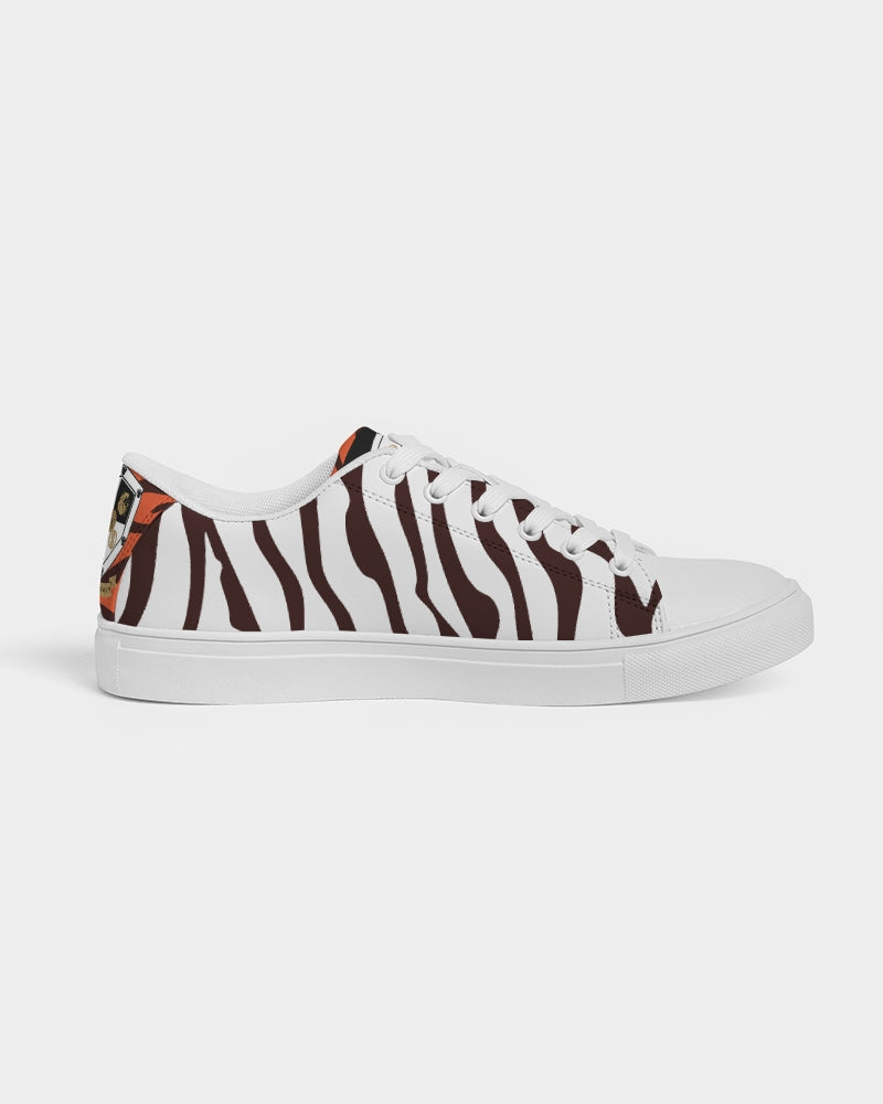 T8T Prosperity Shield - White Bengal Stripes Bengals Sneaker