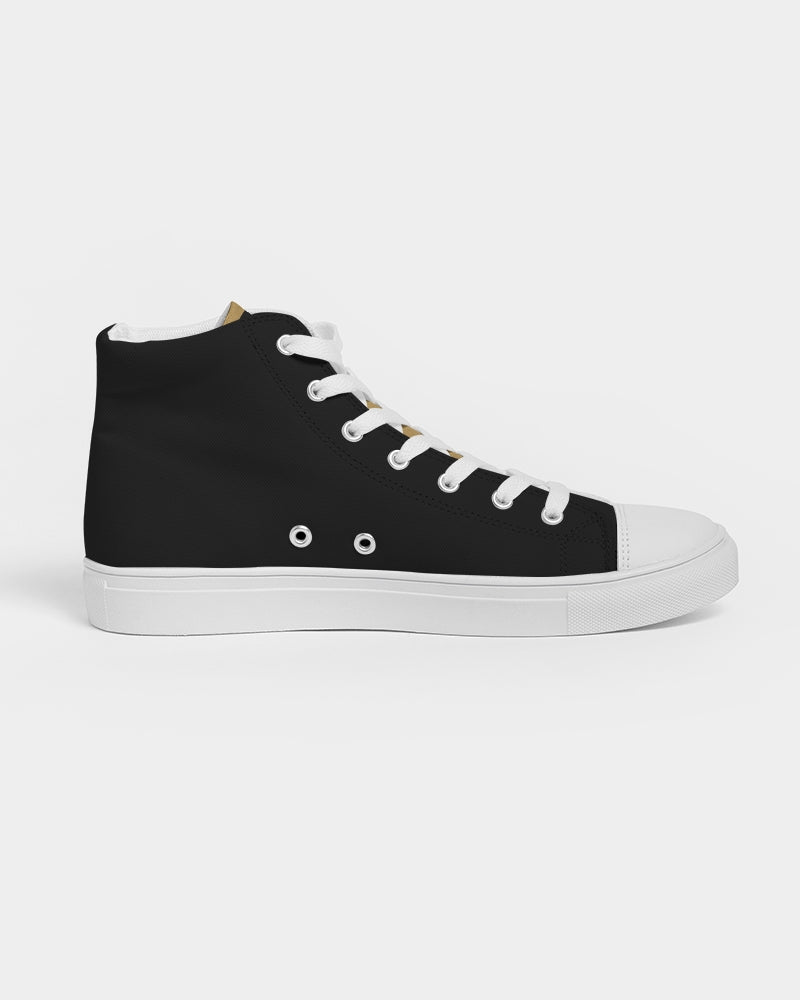T8T Prosperity Shield - Black Men's Hightop Canvas Shoe