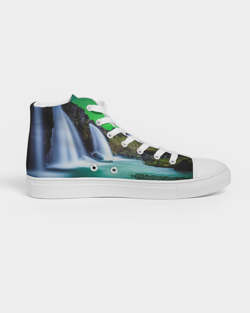Believing is Seeing Men's Hightop Canvas Shoe