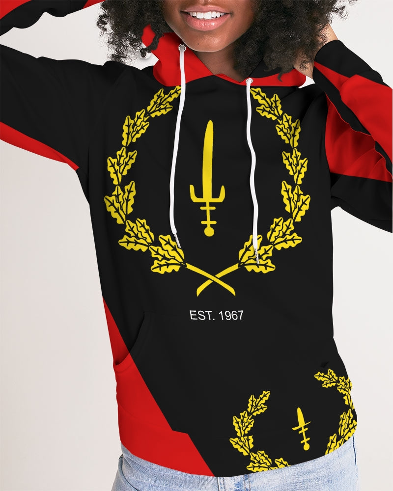 Black American Heritage Flag Women's Hoodie