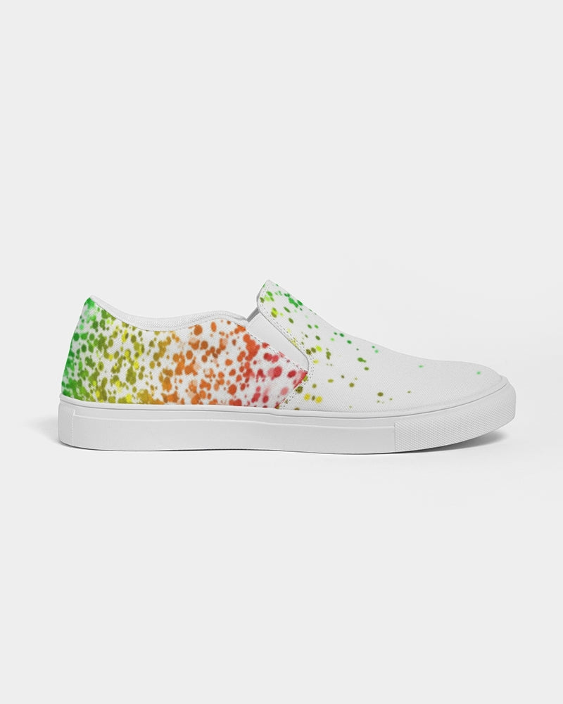 Rainbow Coruscate 2 Men's Slip-On Canvas Shoe