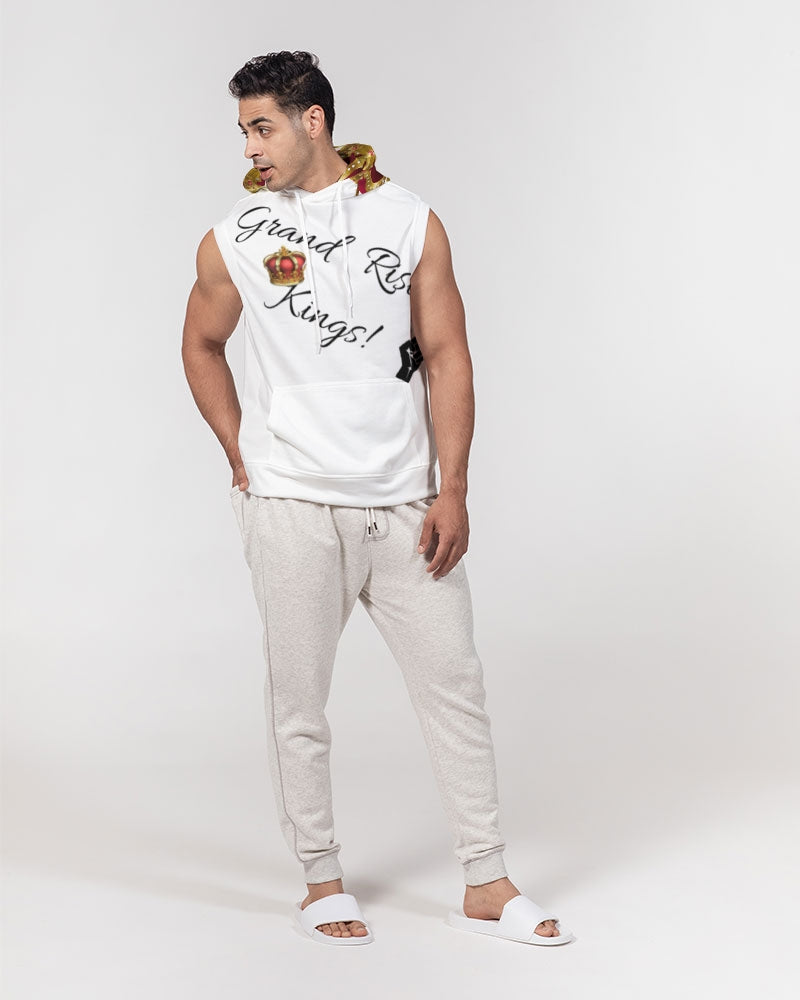 Grand Rising Kings Men's Premium Heavyweight Sleeveless Hoodie