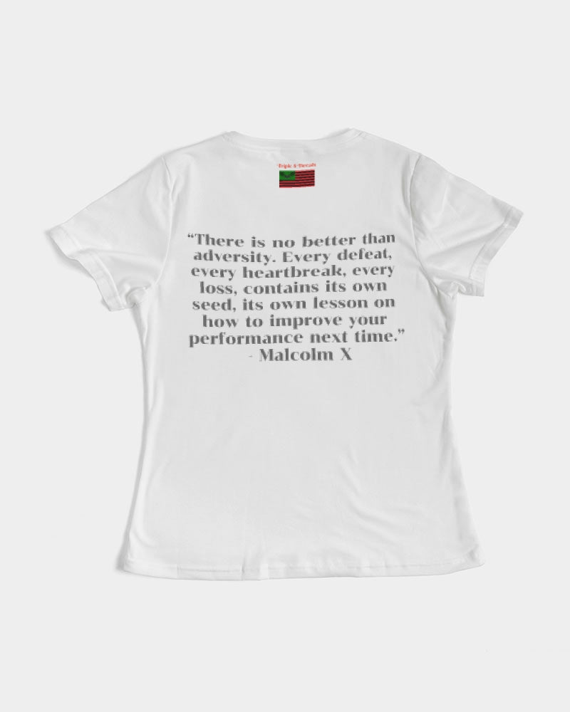 The Quotes- Malcolm X Women's Tee