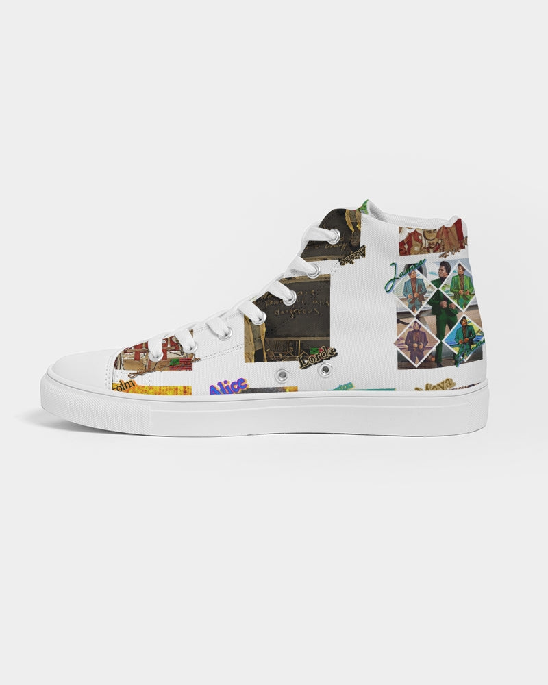 The Knowledge Men's Hightop Canvas Shoe
