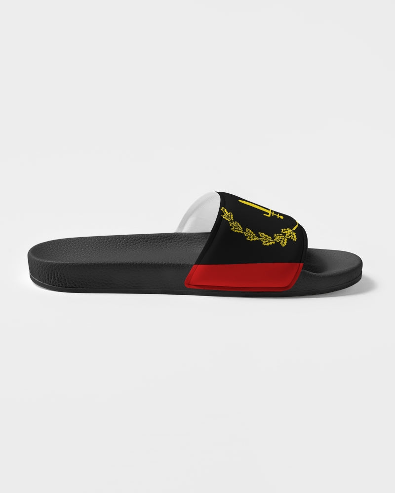 Black American Heritage Flag Men's Slide Sandal