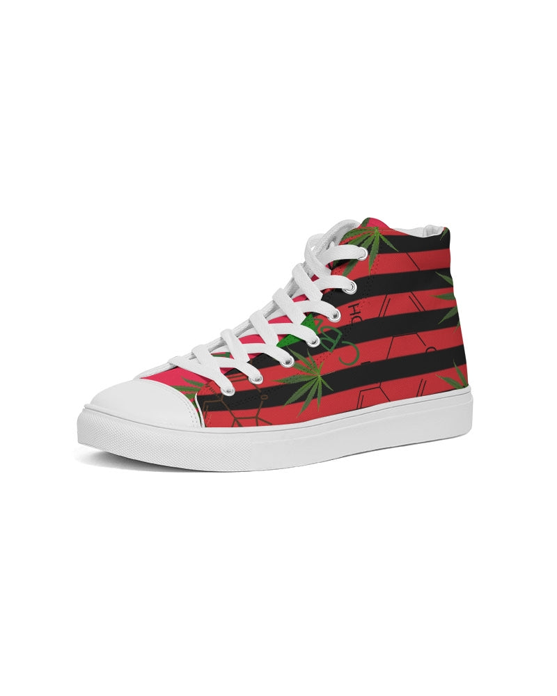 The Molecular Structure- T8T Men's Hightop Canvas Shoe