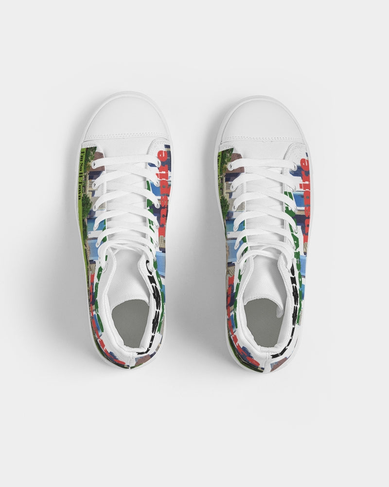 HMI RYC HOU - Kicks Men's Hightop Canvas Shoe