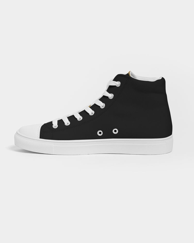 T8T Prosperity Shield - Black Men's Hightop Canvas Shoe