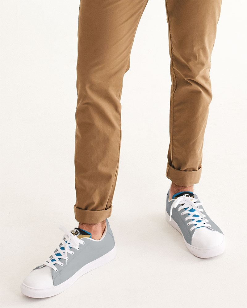 T8T Prosperity Shield - Lion Stripe Men's Faux-Leather Sneaker