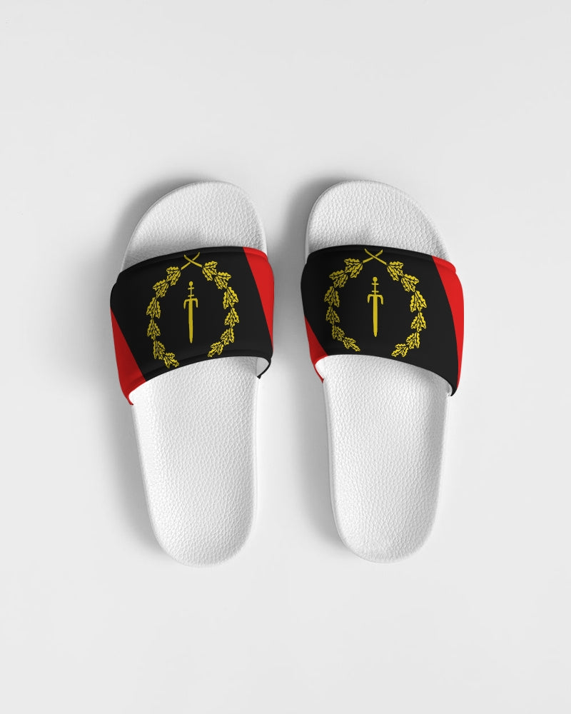 Black American Heritage Flag Women's Slide Sandal