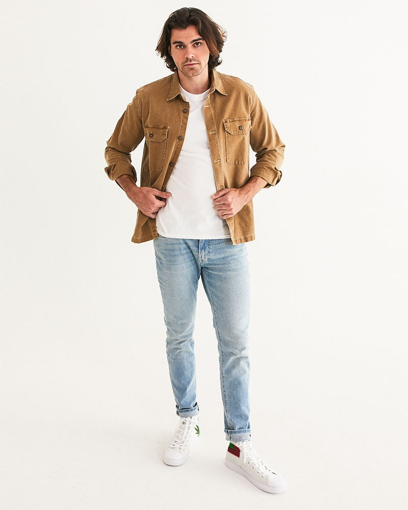 The 420 Kicks Men's Hightop Canvas Shoe
