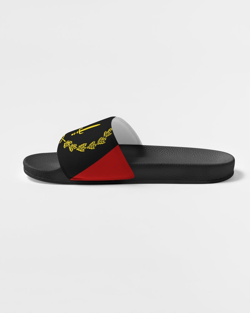 Black American Heritage Flag Men's Slide Sandal