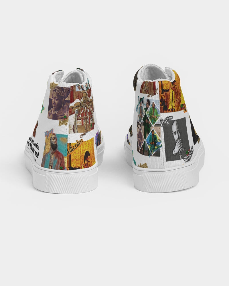 The Knowledge Men's Hightop Canvas Shoe