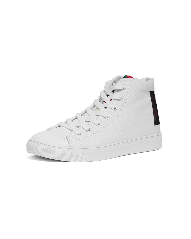 Double Up Nipsey Hussle Kicks Men's Hightop Canvas Shoe