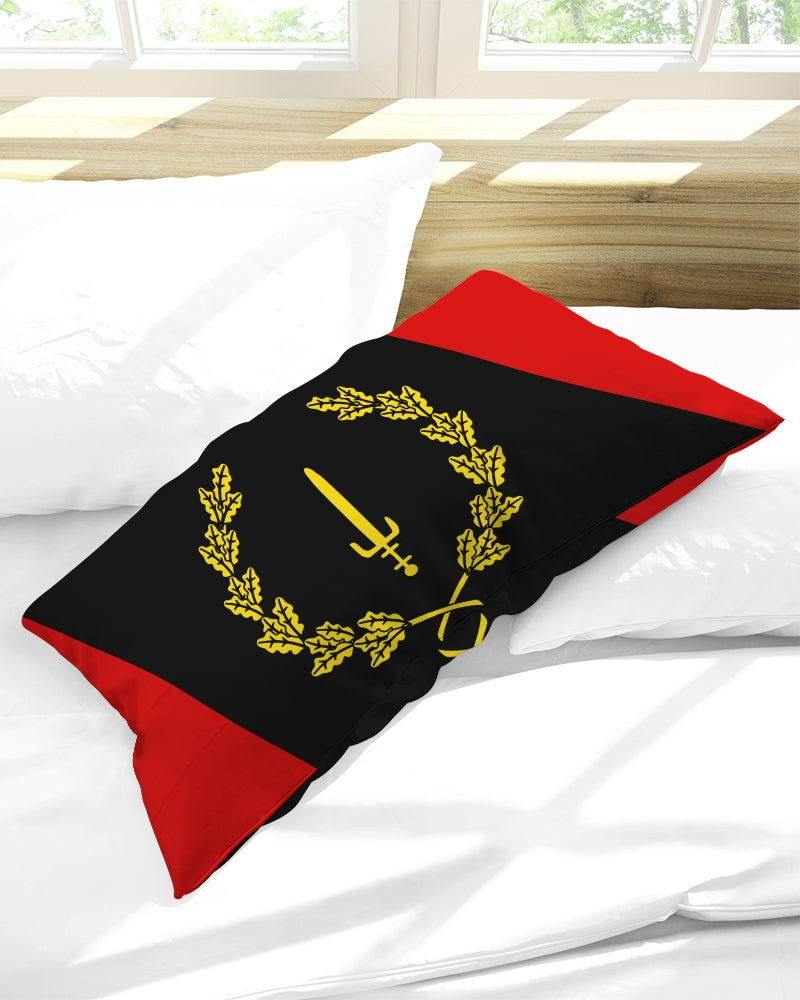 Black American Heritage Flag King Pillow Case
