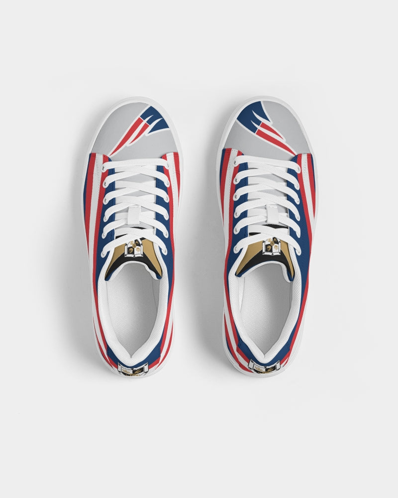 T8T Prosperity Shield - Patriotic Red, White N Blue Patriots Sneaker