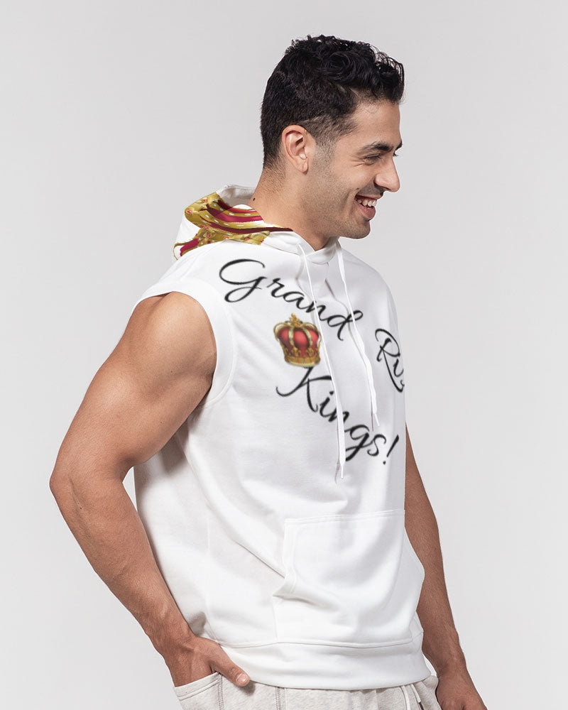 Grand Rising Kings Men's Premium Heavyweight Sleeveless Hoodie