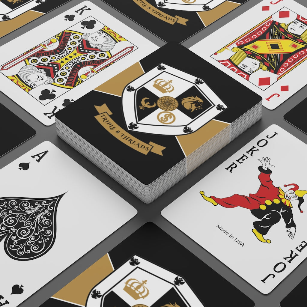 T8T Prosperity Shield Poker Cards