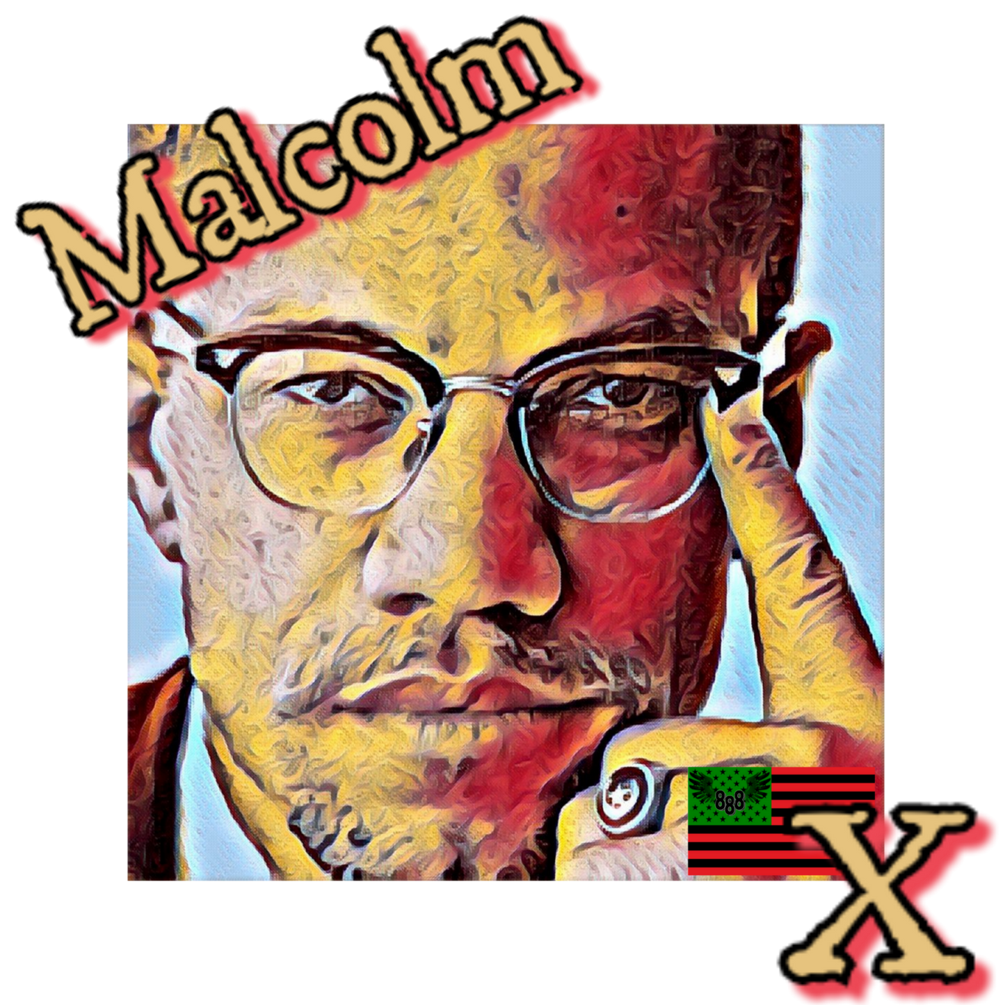The Quotes- Malcolm X Men's Tee