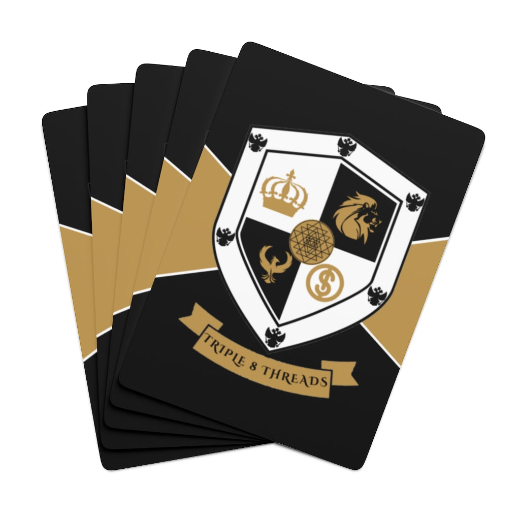 T8T Prosperity Shield Poker Cards