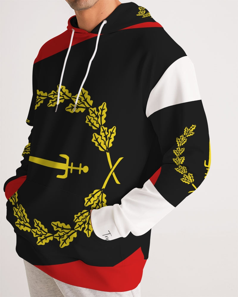 Black American Heritage Flag Men's Hoodie