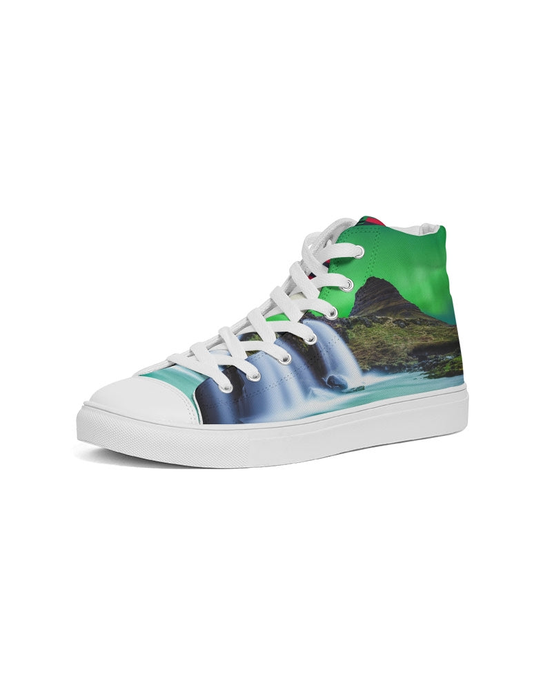 Believing is Seeing Men's Hightop Canvas Shoe